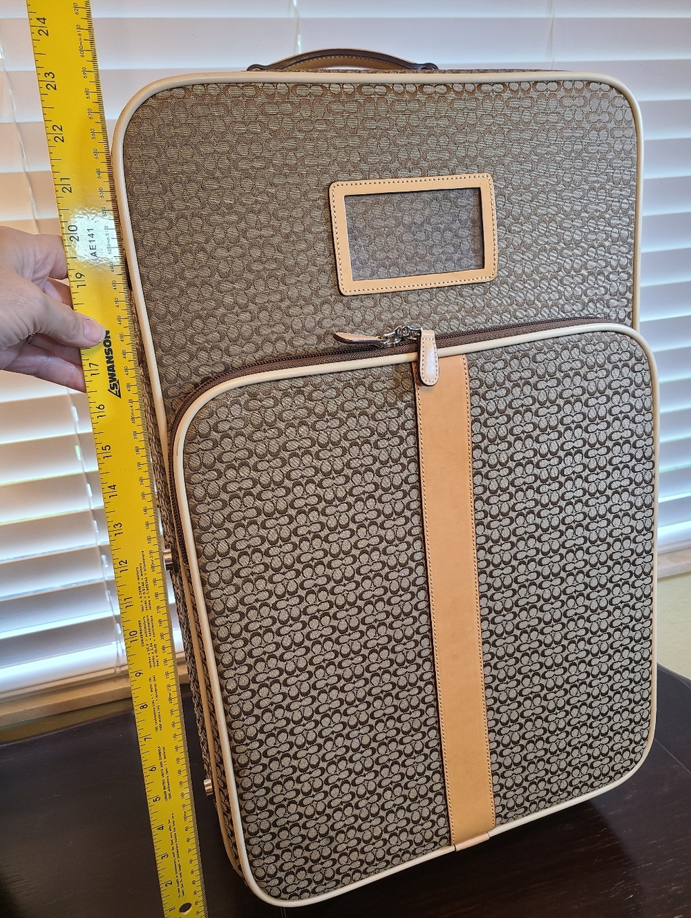 Coach Carry-on roller Suitcase